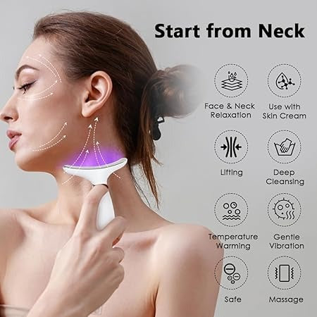 Neck Beauty Device – Smart Neck Care & Skin Firming Massager