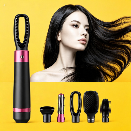 5-in-1 Hot Air Brush: Effortless Styling, Endless Possibilities