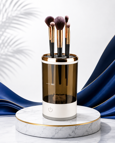 Electric Makeup Brush Cleaner – Automatic 2-in-1 Cleaning & Drying Machine