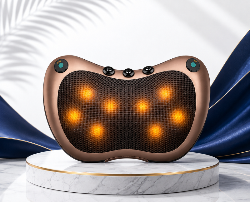 Electric Neck and Body Massager Pillow