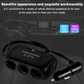 3-Port Fast USB Car Charger: Power Up Anywhere
