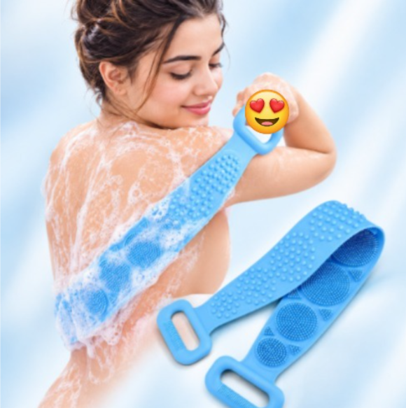 🔥 Exfoliating Back Scrubber for Shower