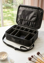 Jioney Leopard Print Cosmetic Case