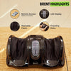 Electric Foot Rest Massager – Deep Kneading &amp Rolling