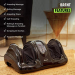 Electric Foot Rest Massager – Deep Kneading &amp Rolling