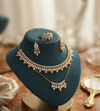 Gold-Toned Leaf Design Jewelry Set